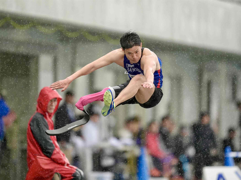 パラ陸上競技の様子1