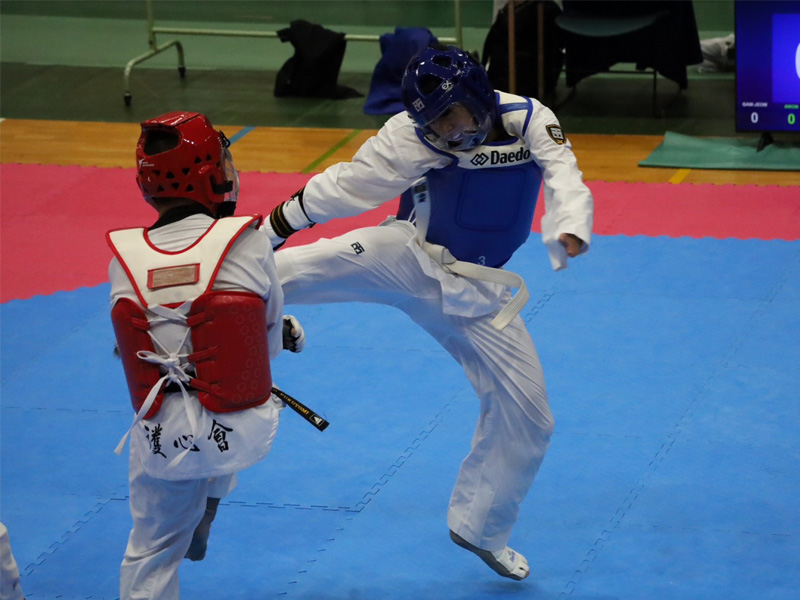 パラテコンドーの競技の様子2