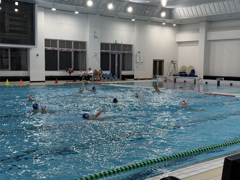 水球の競技の様子