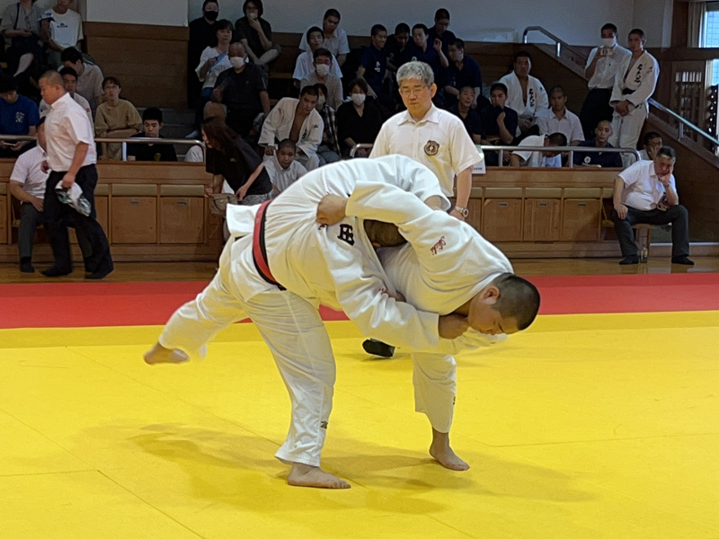 柔道の競技の様子1