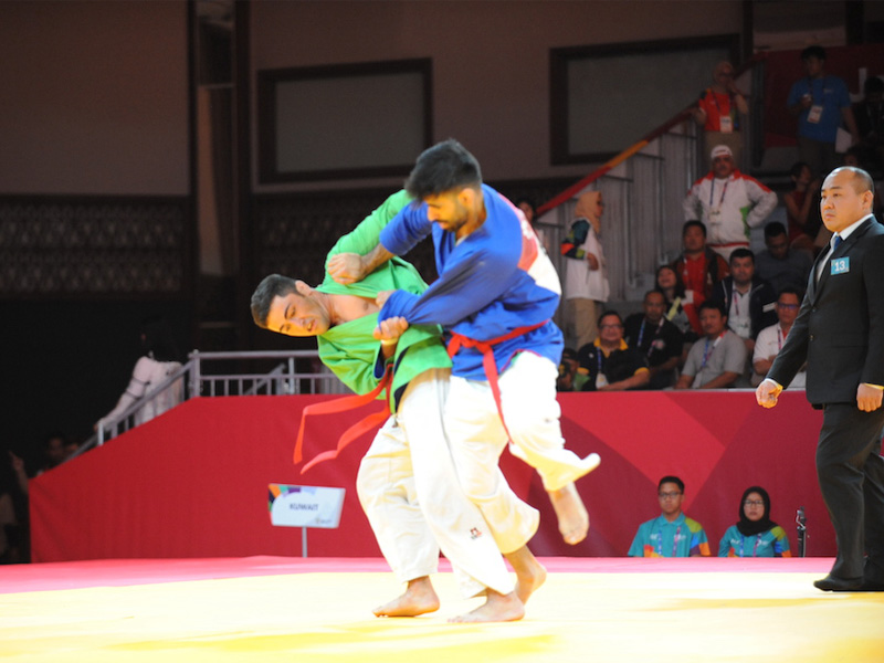 コンバットスポーツ(クラッシュ)の競技の様子2