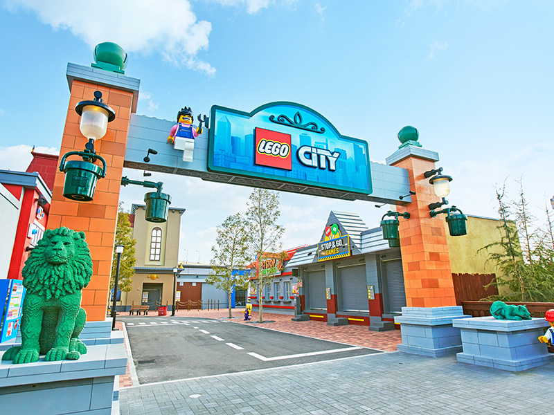レゴランド®・ジャパン・リゾートの入り口の写真