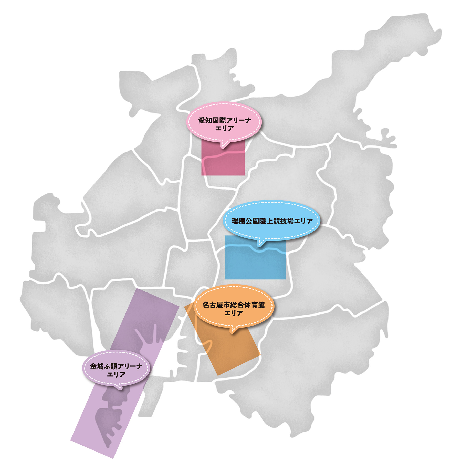 全体マップを表した地図