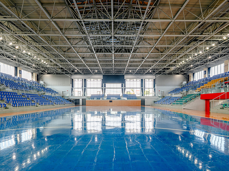 名古屋金城ふ頭アリーナのメインアリーナの写真