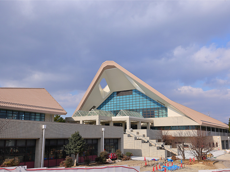 名古屋市稲永スポーツセンターの外観