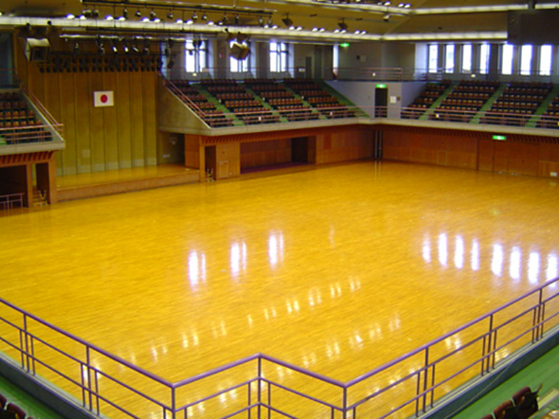 愛知県武道館の内観